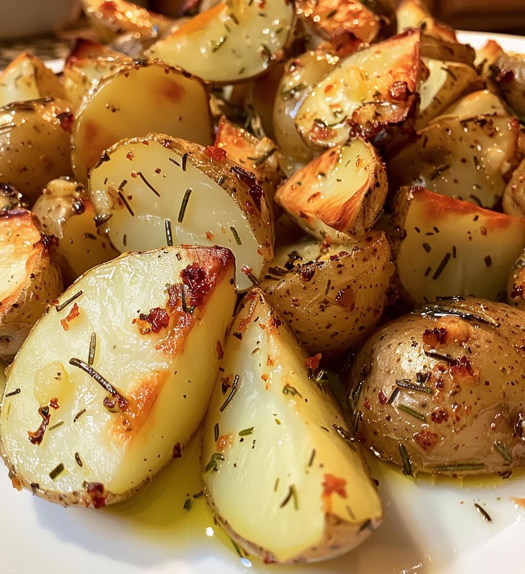 Rosemary Roasted Baby Potatoes