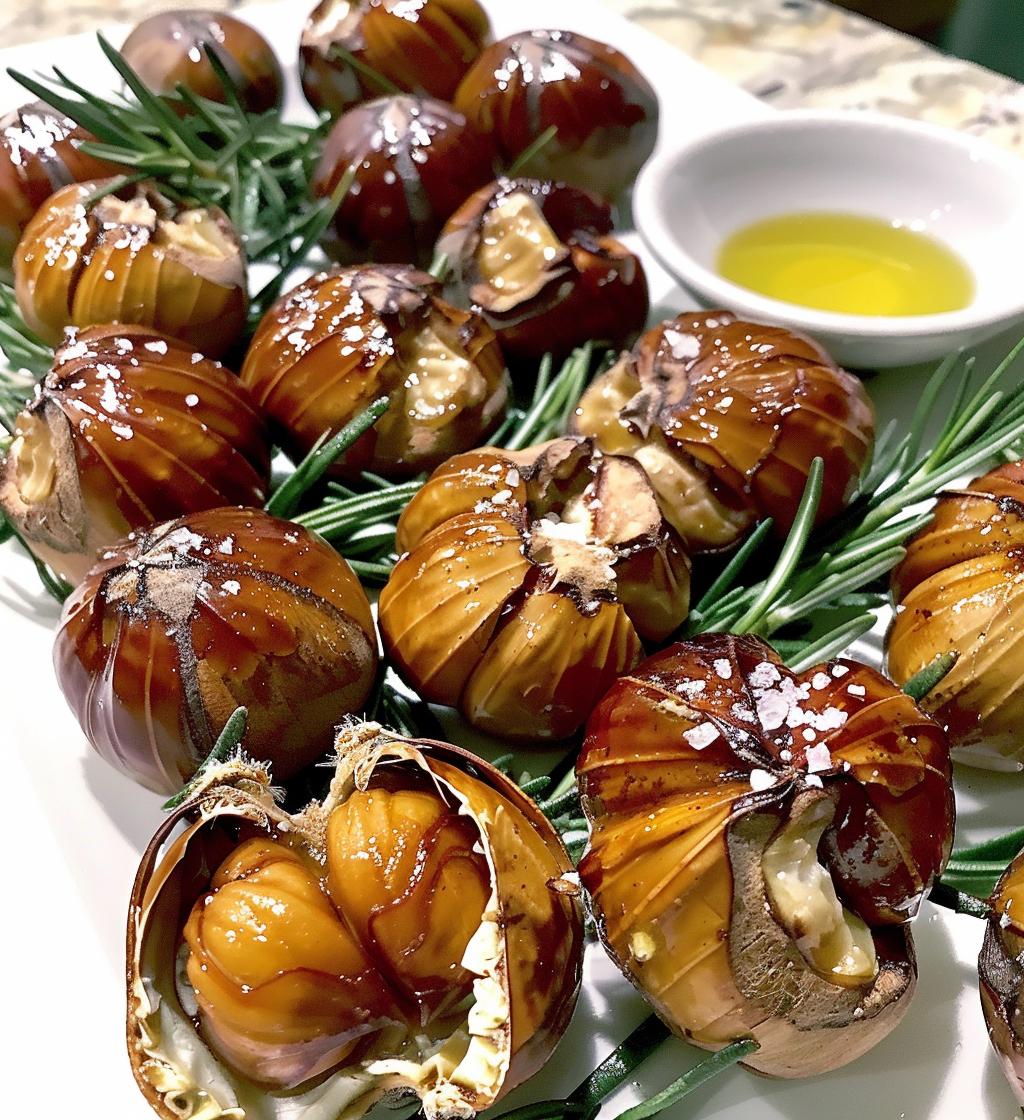 Rosemary Roasted Chestnuts