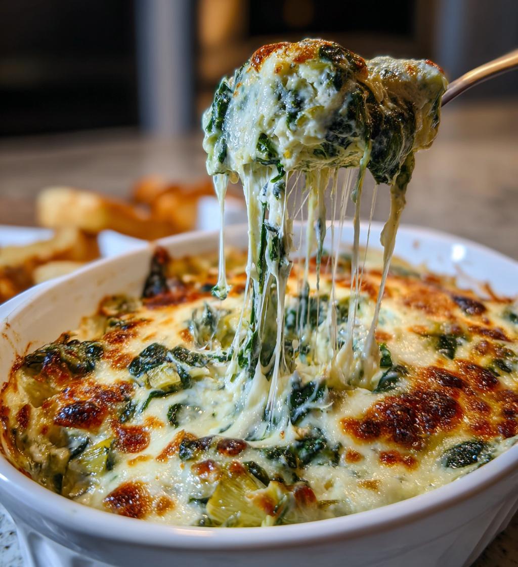 Spinach & Artichoke Dip - detail 1