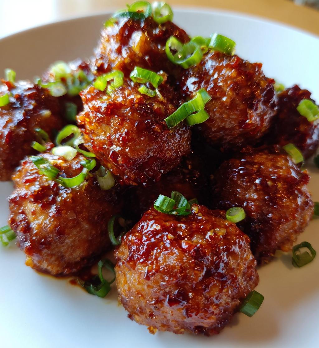 Sweet Chili Meatballs - detail 1