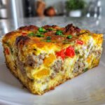 Turkey Sausage Breakfast Casserole