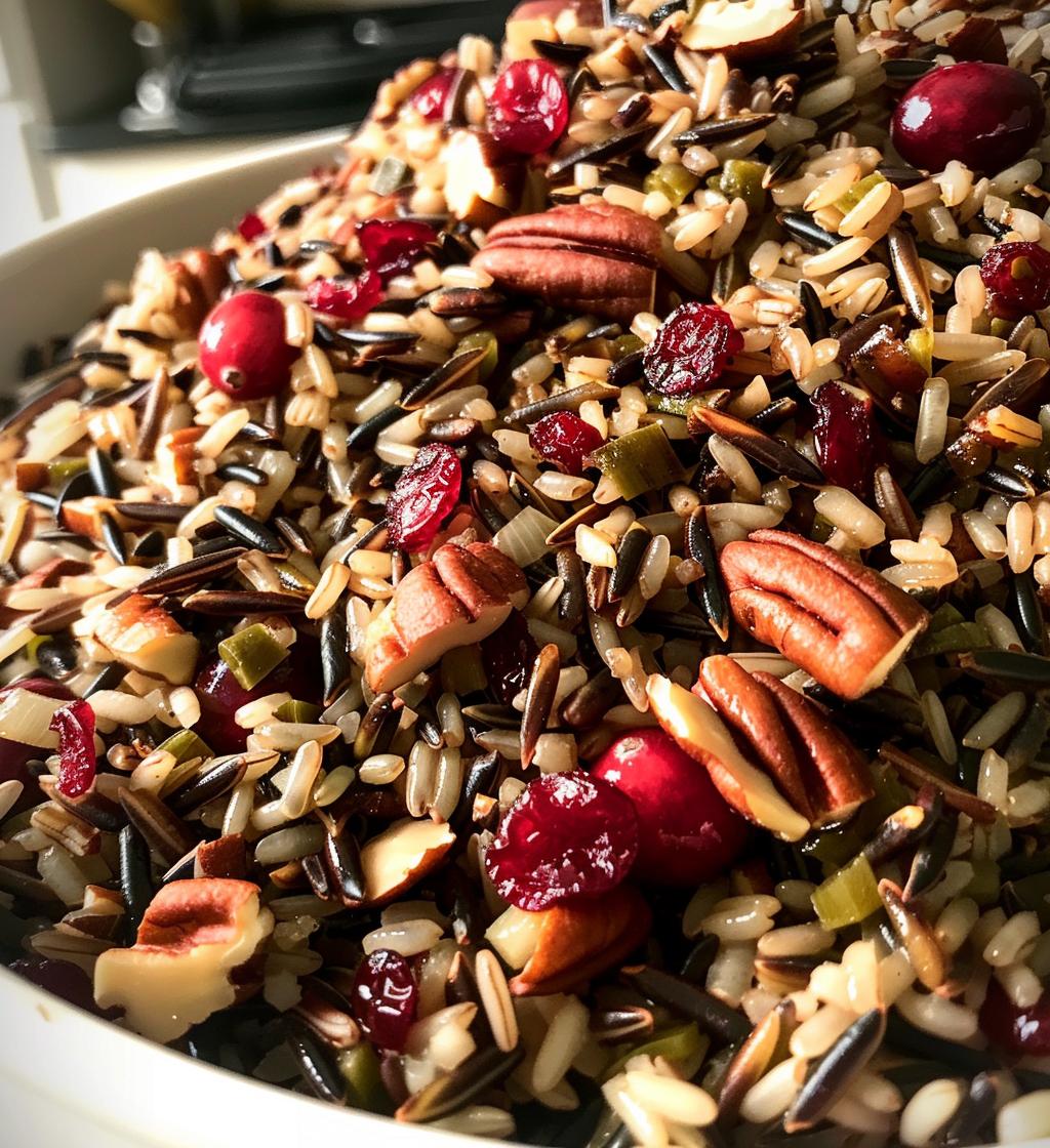 Wild Rice Cranberry Mix