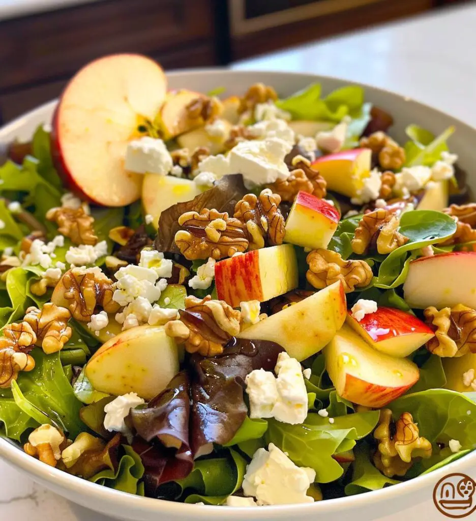 Winter Apple Walnut Salad