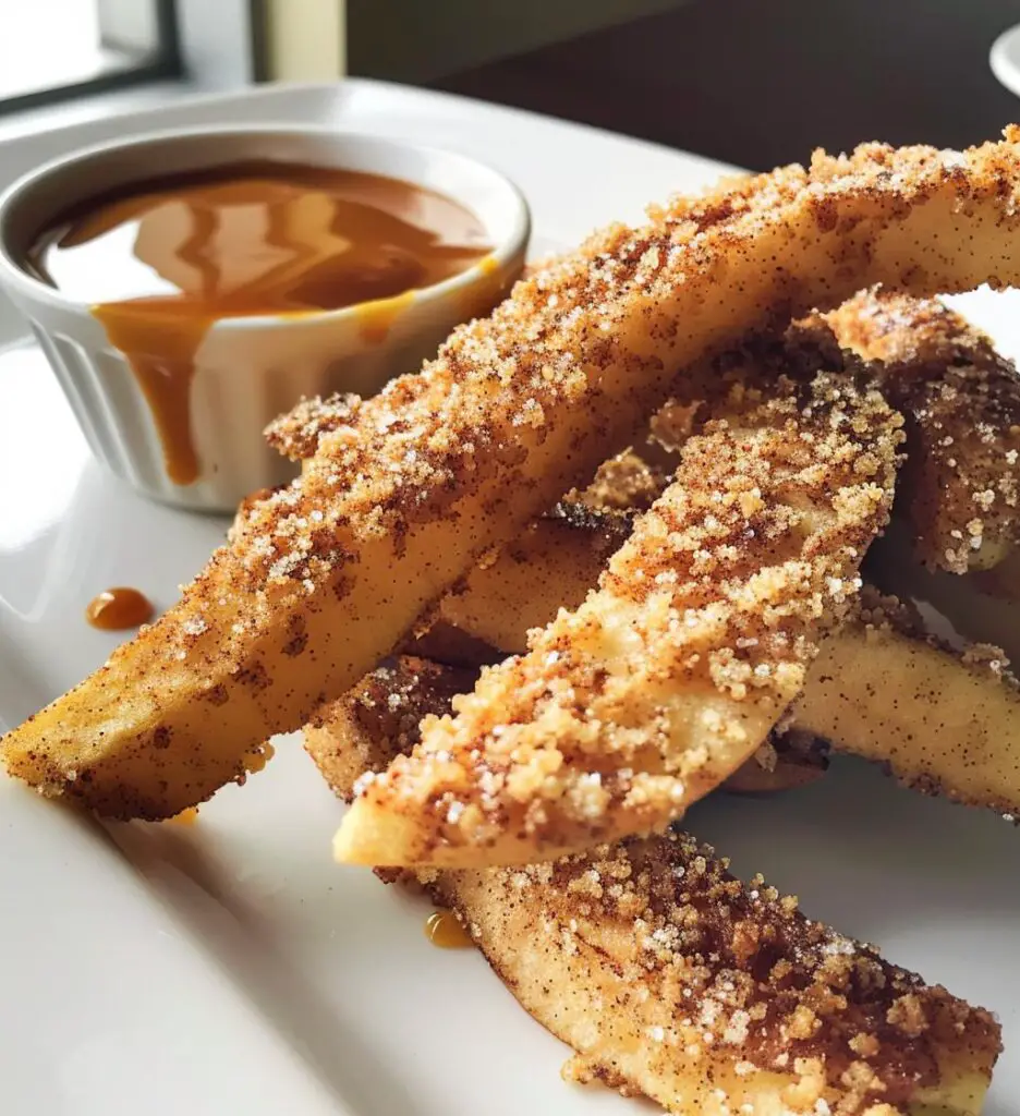 Air Fryer Apple Fries