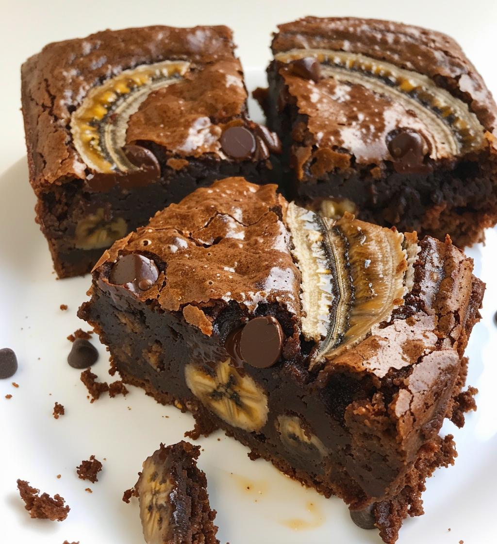 Banana Bread Brownies