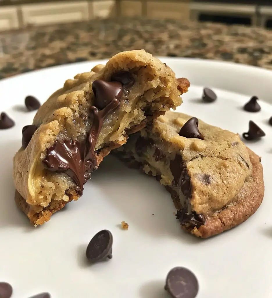 Banana Bread Chocolate Chip Cookies