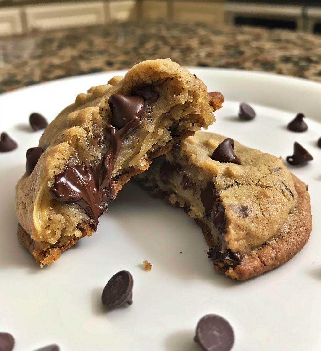 Banana Bread Chocolate Chip Cookies
