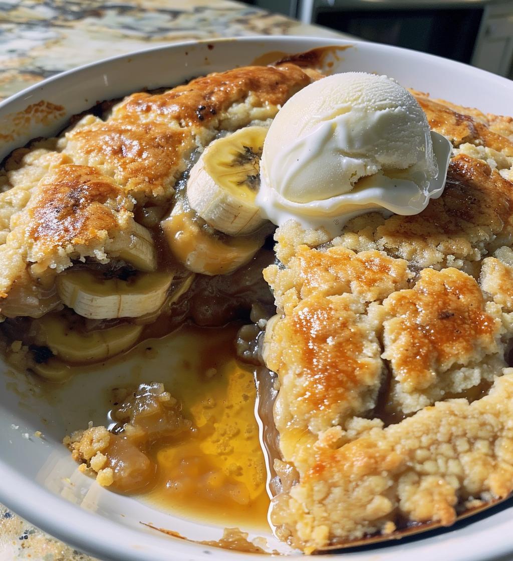 Banana Cobbler