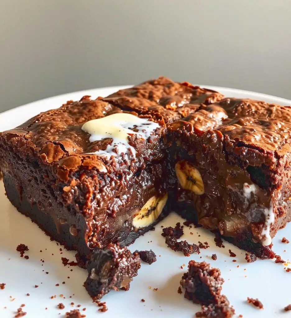 Banana Pudding Brownies