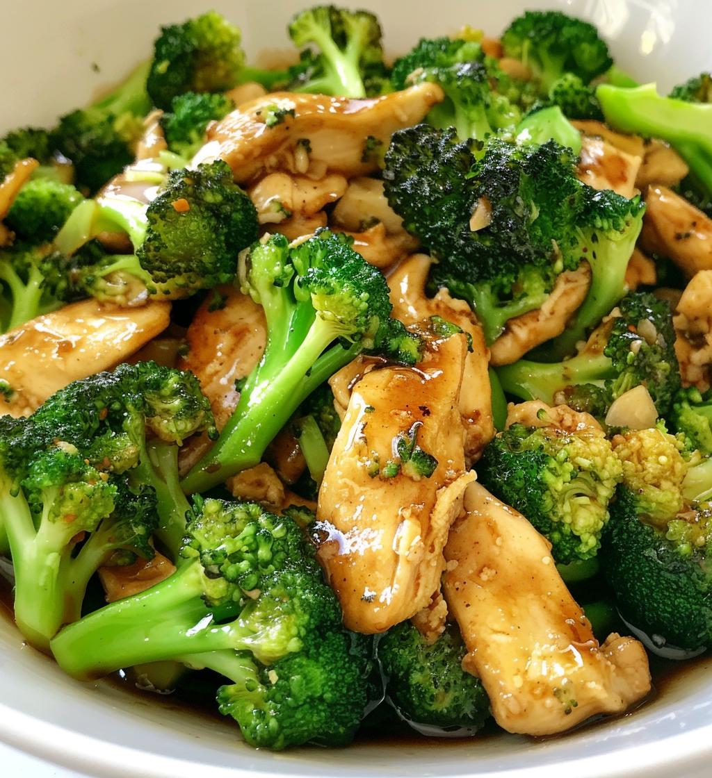 Broccoli Chicken Stir-Fry (Low Carb)
