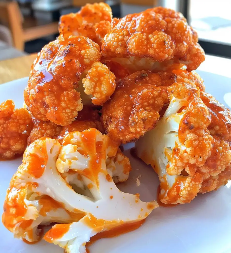 Buffalo Cauliflower Bites