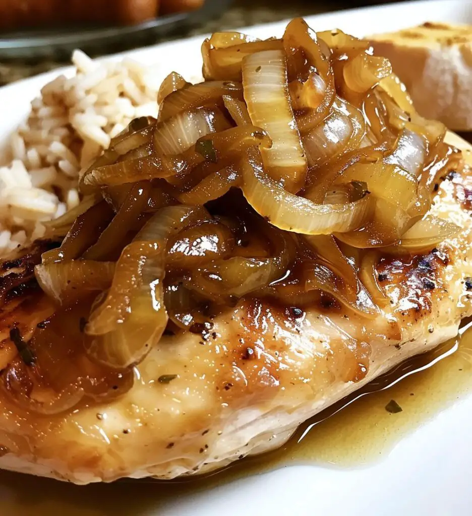 Caramelized Onion Chicken