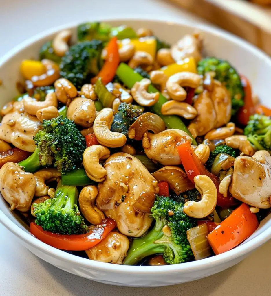 Cashew Chicken Stir-Fry