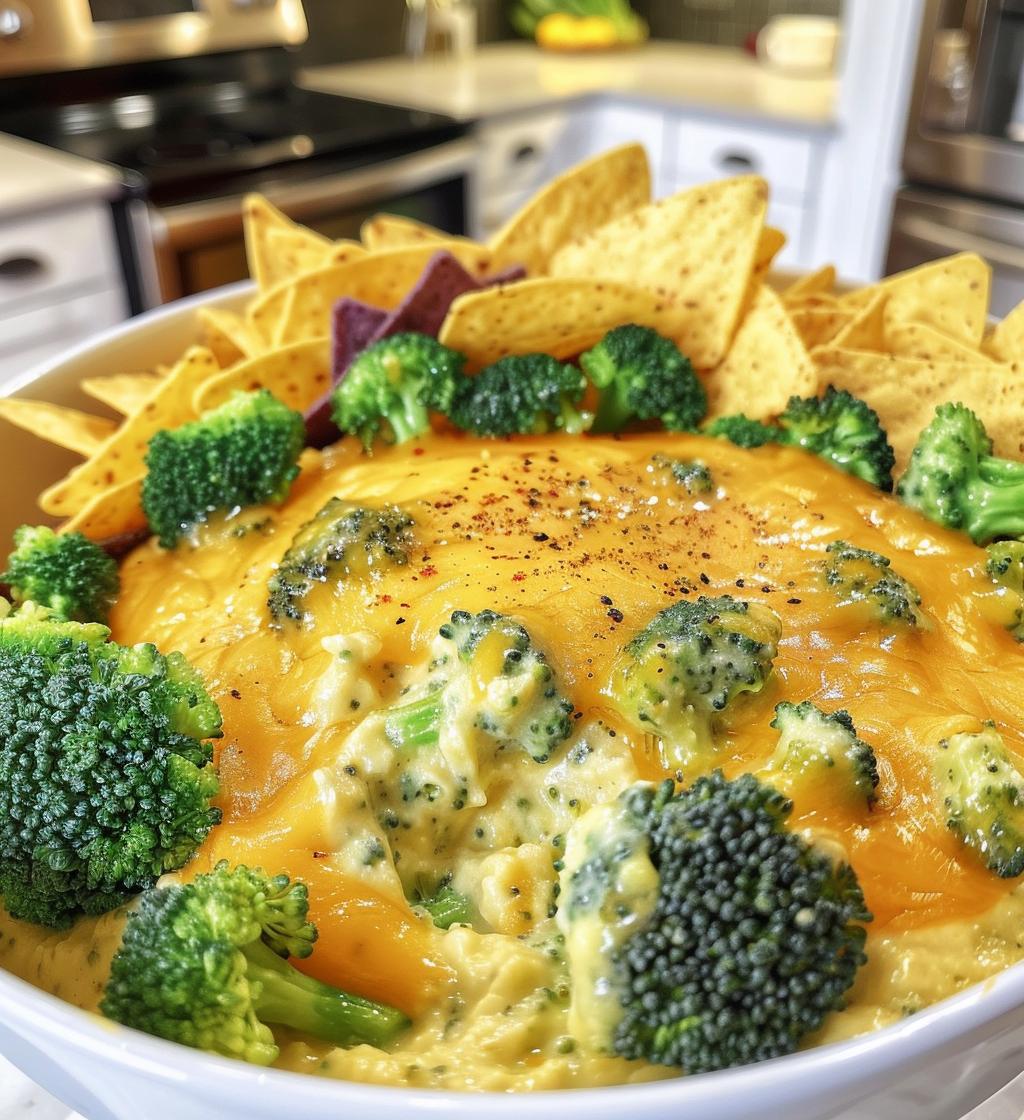 Cheesy Broccoli Dip - detail 1