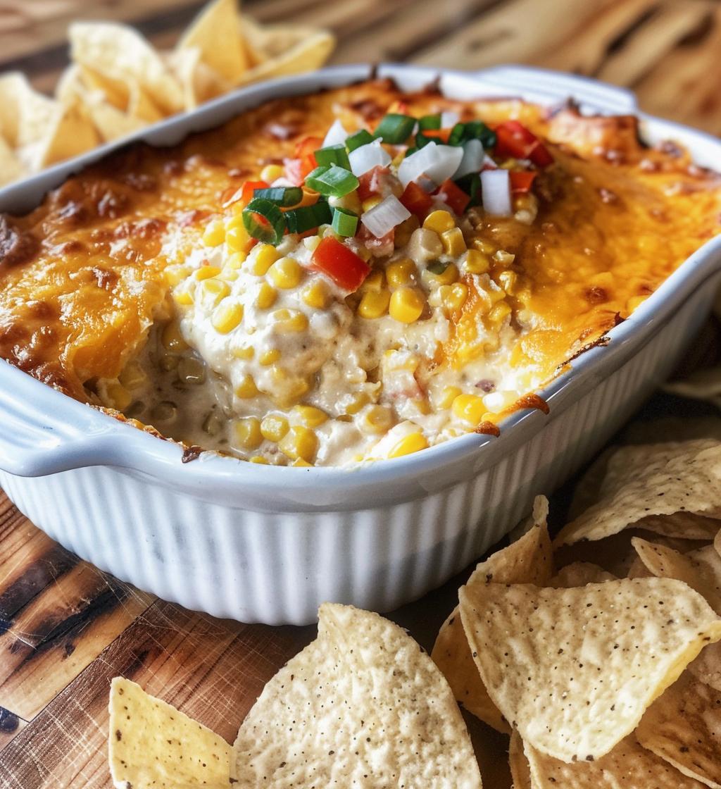 Cheesy Corn Dip - detail 1