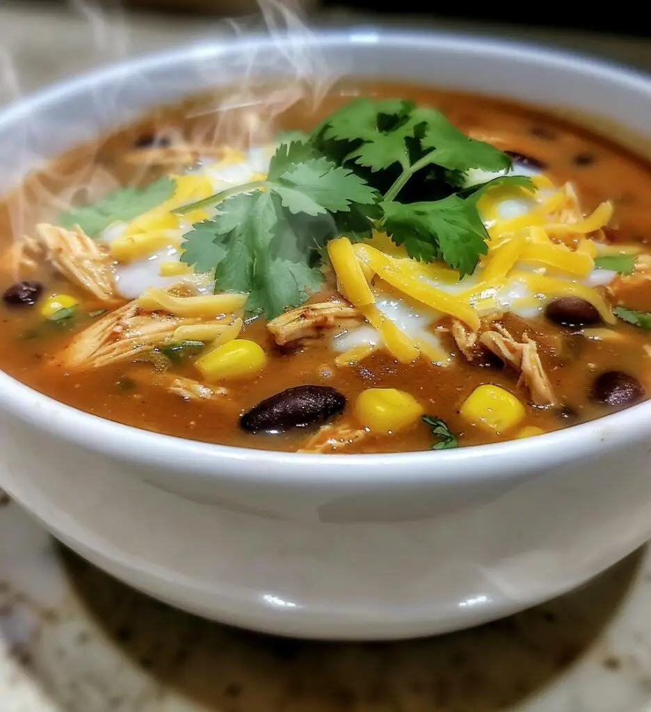 Chicken Enchilada Soup