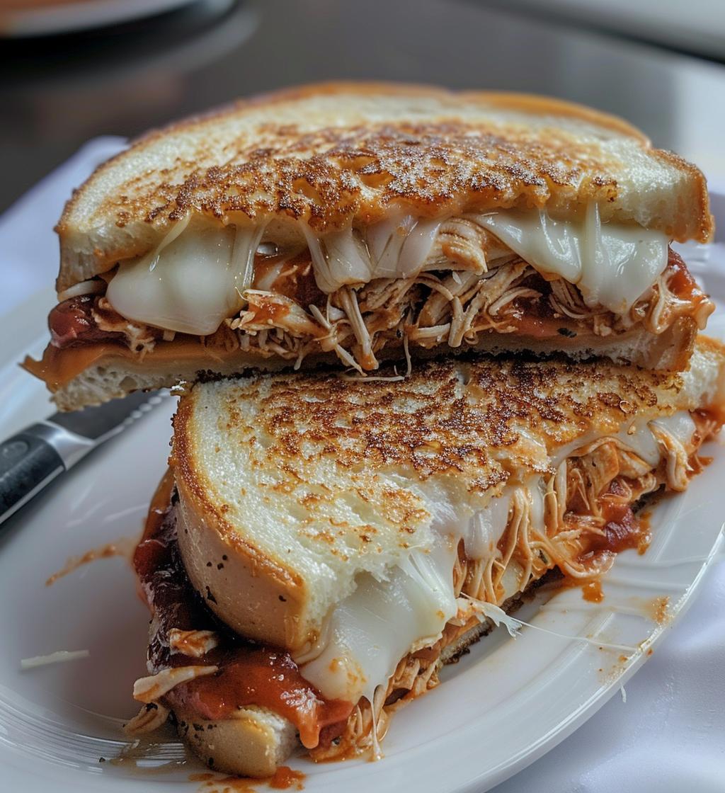 Chicken Parmesan Grilled Cheese - detail 1