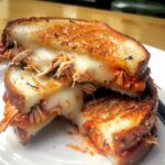 Chicken Parmesan Grilled Cheese