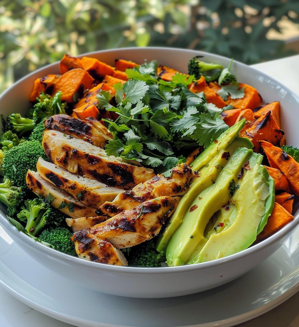 Chicken Sweet Potato Bowls - detail 1