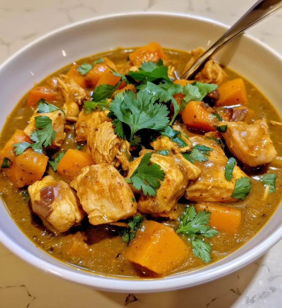 Chicken & Sweet Potato Curry
