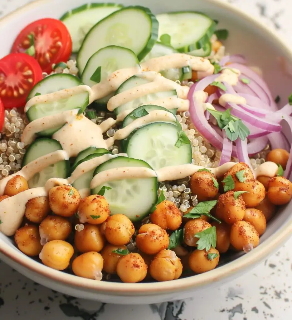Chickpea Shawarma Bowls
