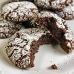 Chocolate crinkle cookies