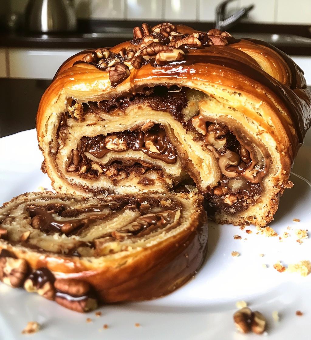 Christmas babka - detail 1