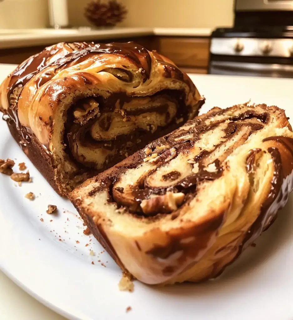 Christmas babka