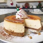 Christmas cheesecake