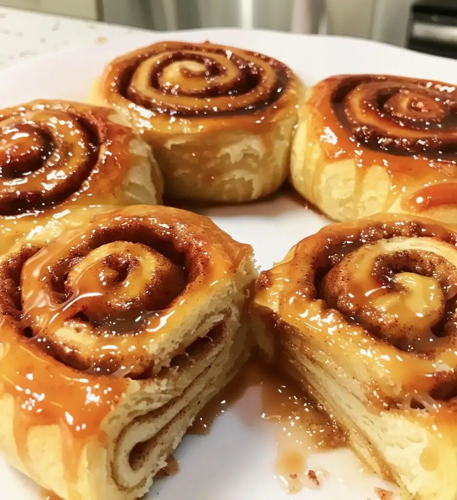 Christmas cinnamon rolls