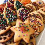 Christmas cookie platter