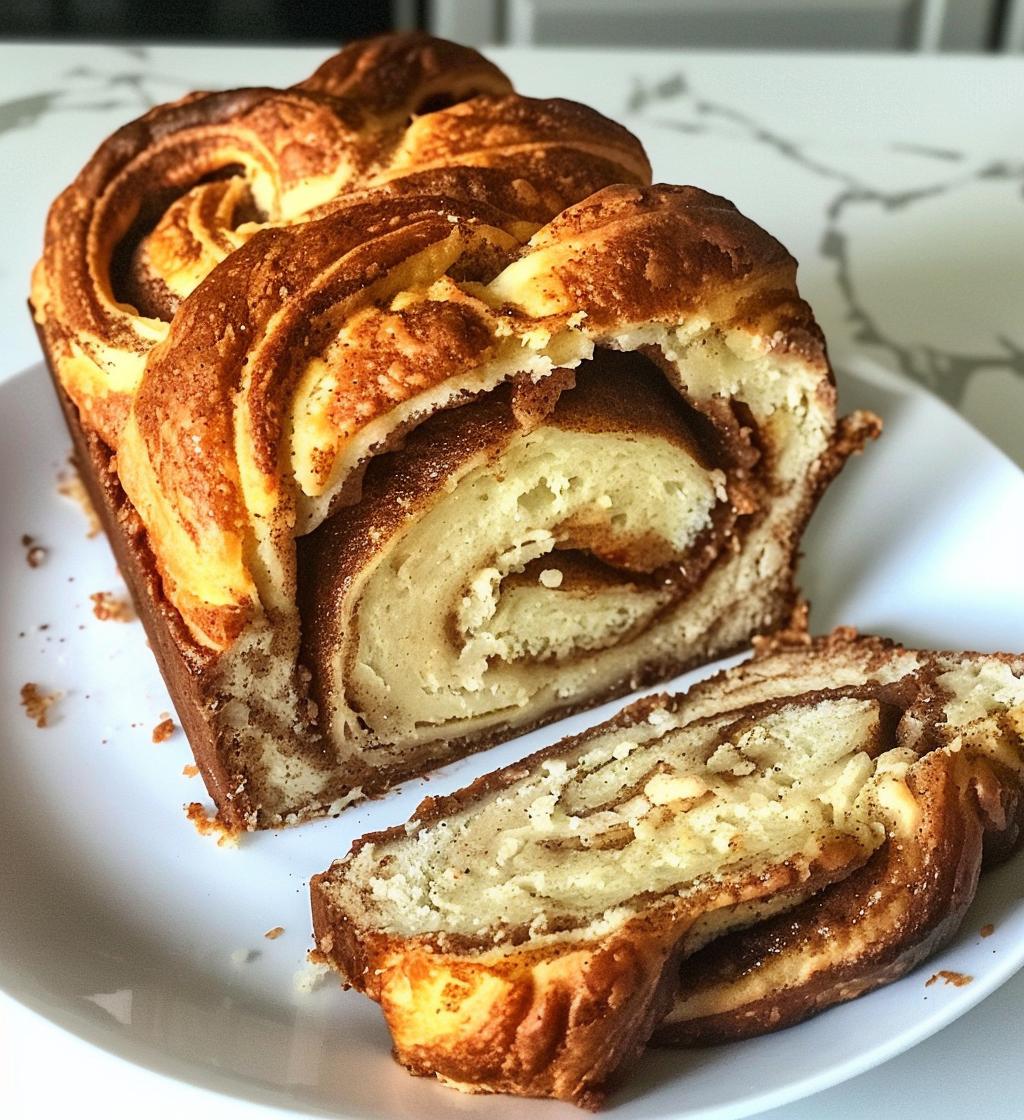 Cinnamon babka - detail 1