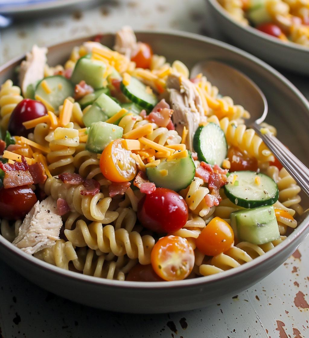 Club Sandwich Pasta Salad - detail 1