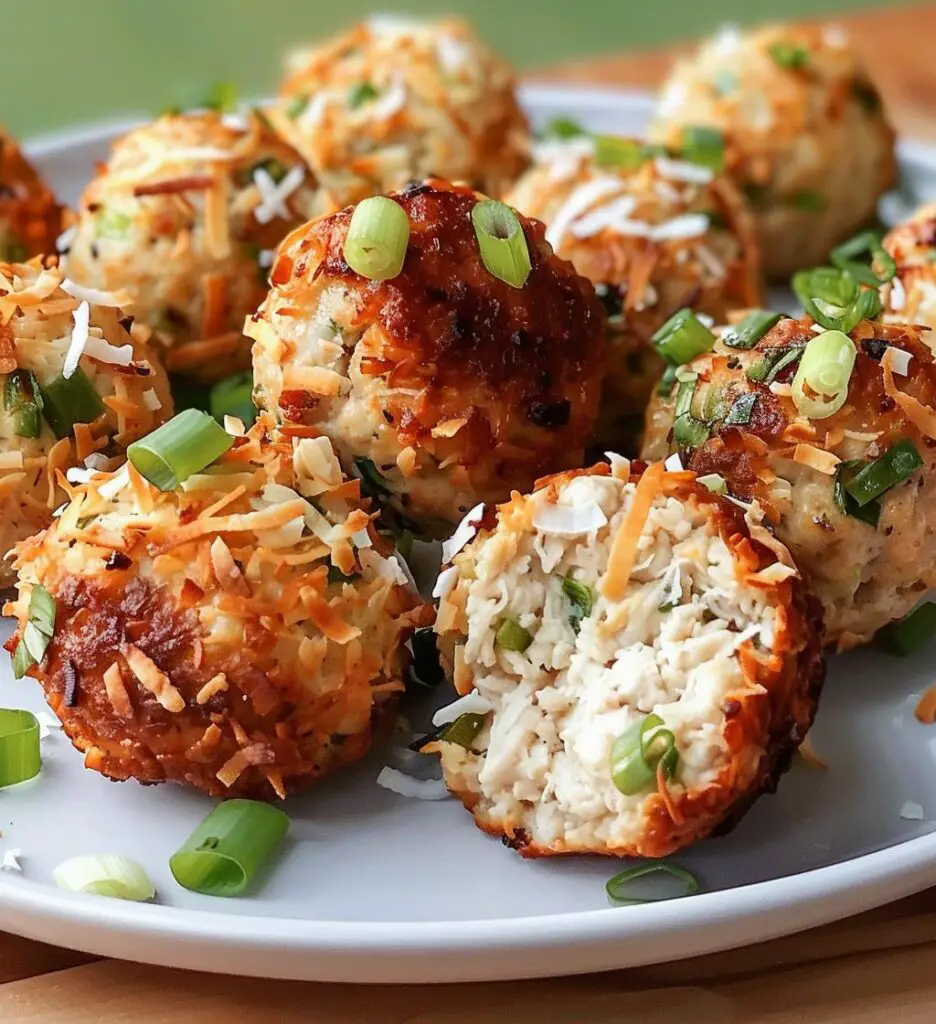 Coconut Chicken Meatballs