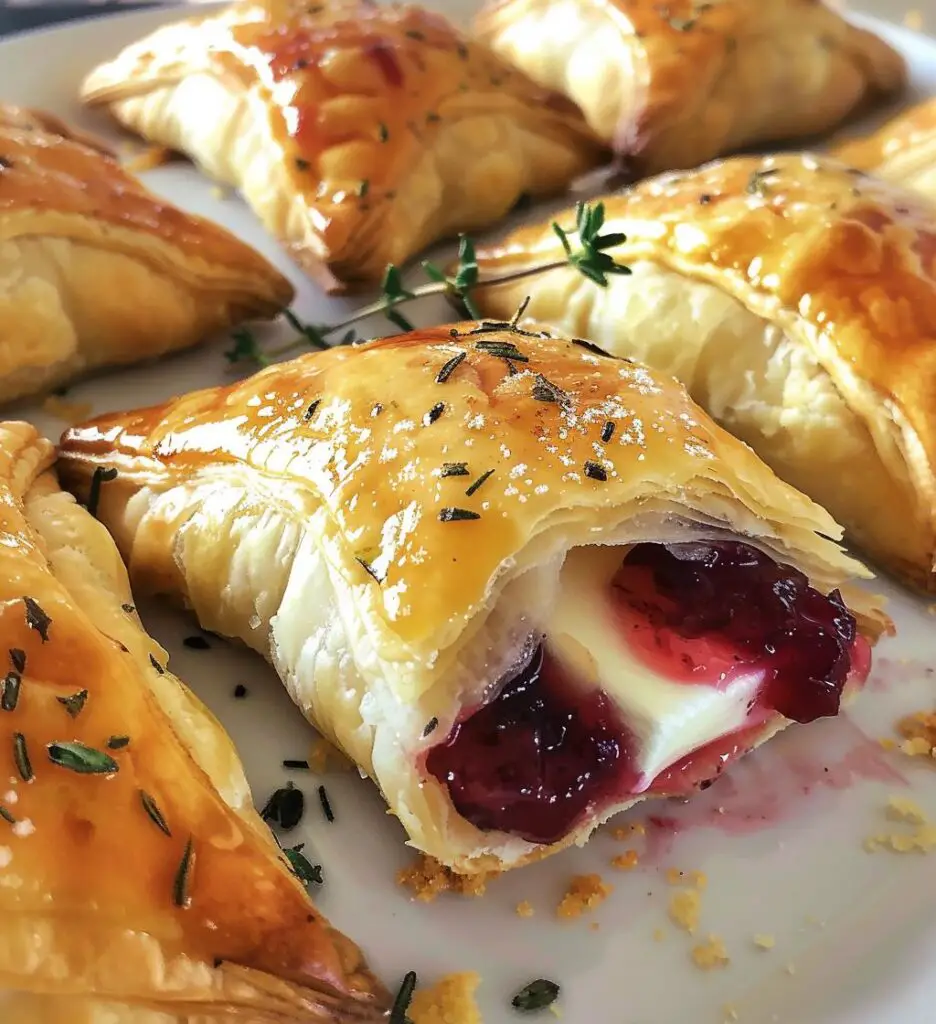 Cranberry Brie Bites