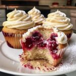 Cranberry cupcakes