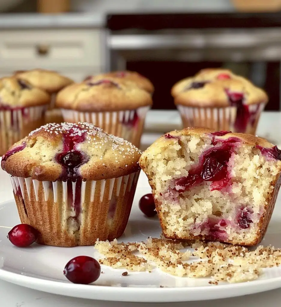 Cranberry muffins