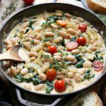 Creamy Tuscan White Bean Skillet