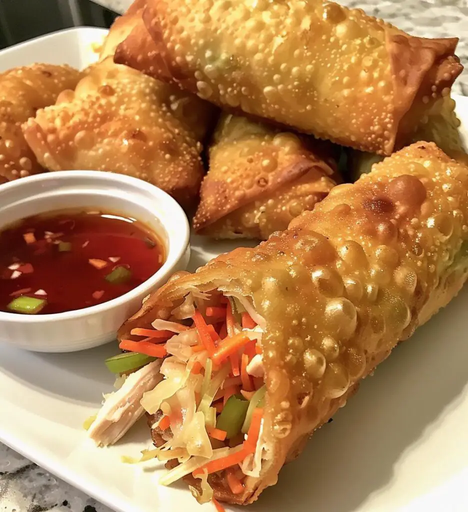 Crispy Chicken Egg Rolls