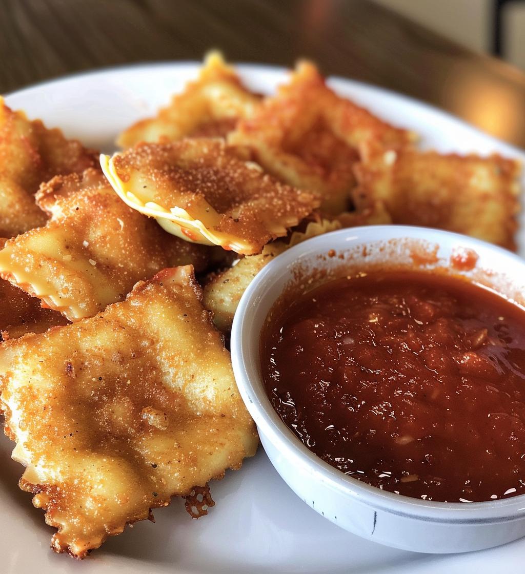 Crispy Fried Ravioli - detail 1