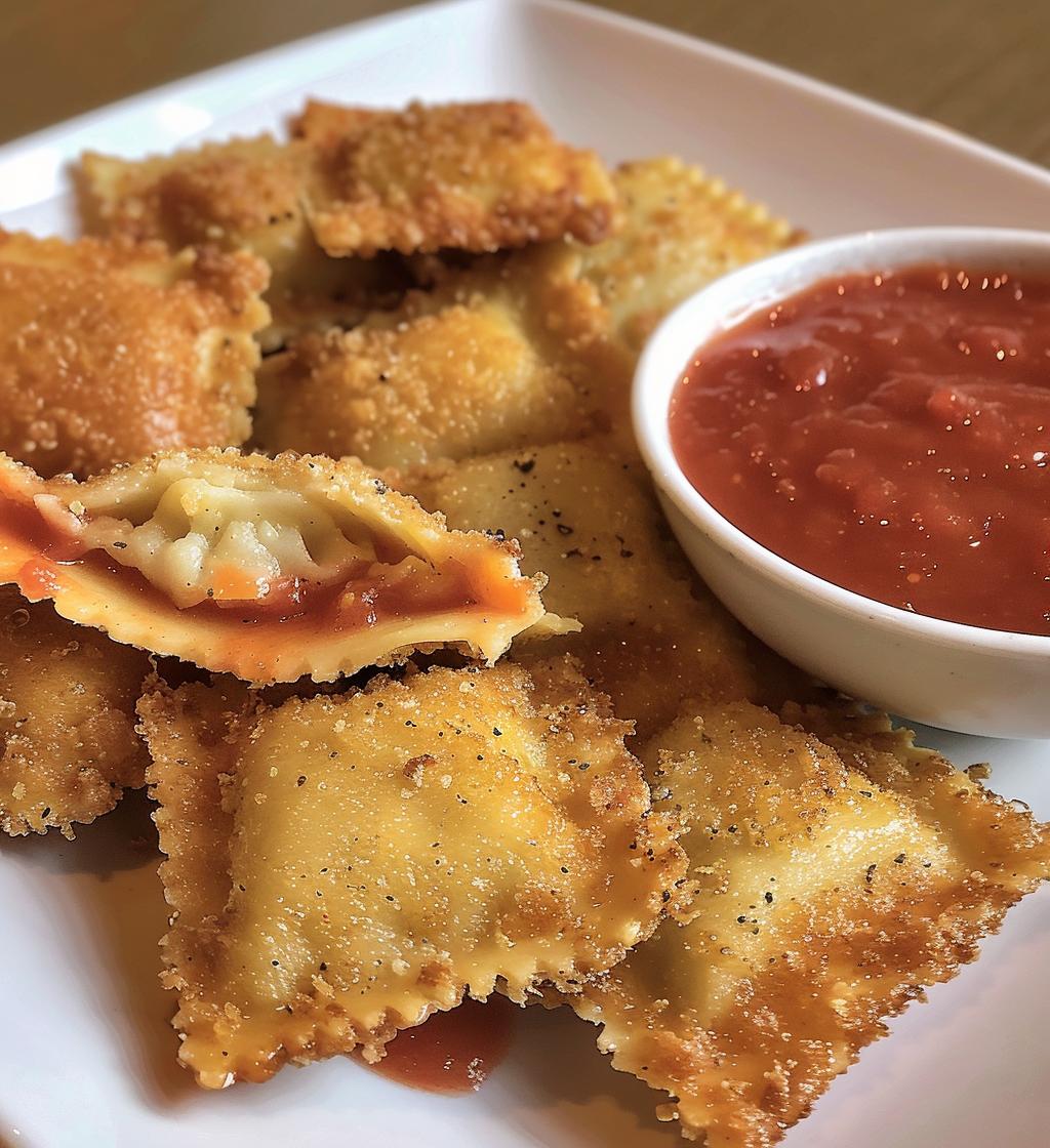 Crispy Fried Ravioli