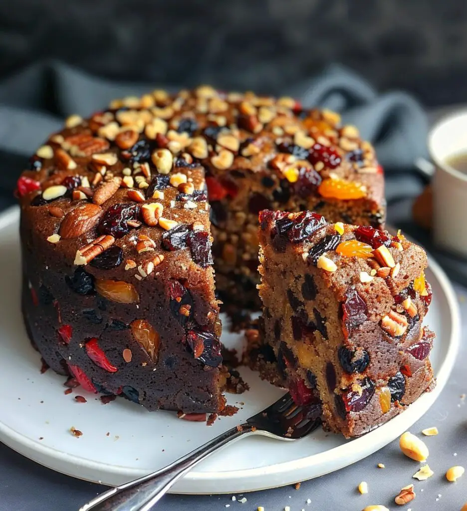 English fruitcake