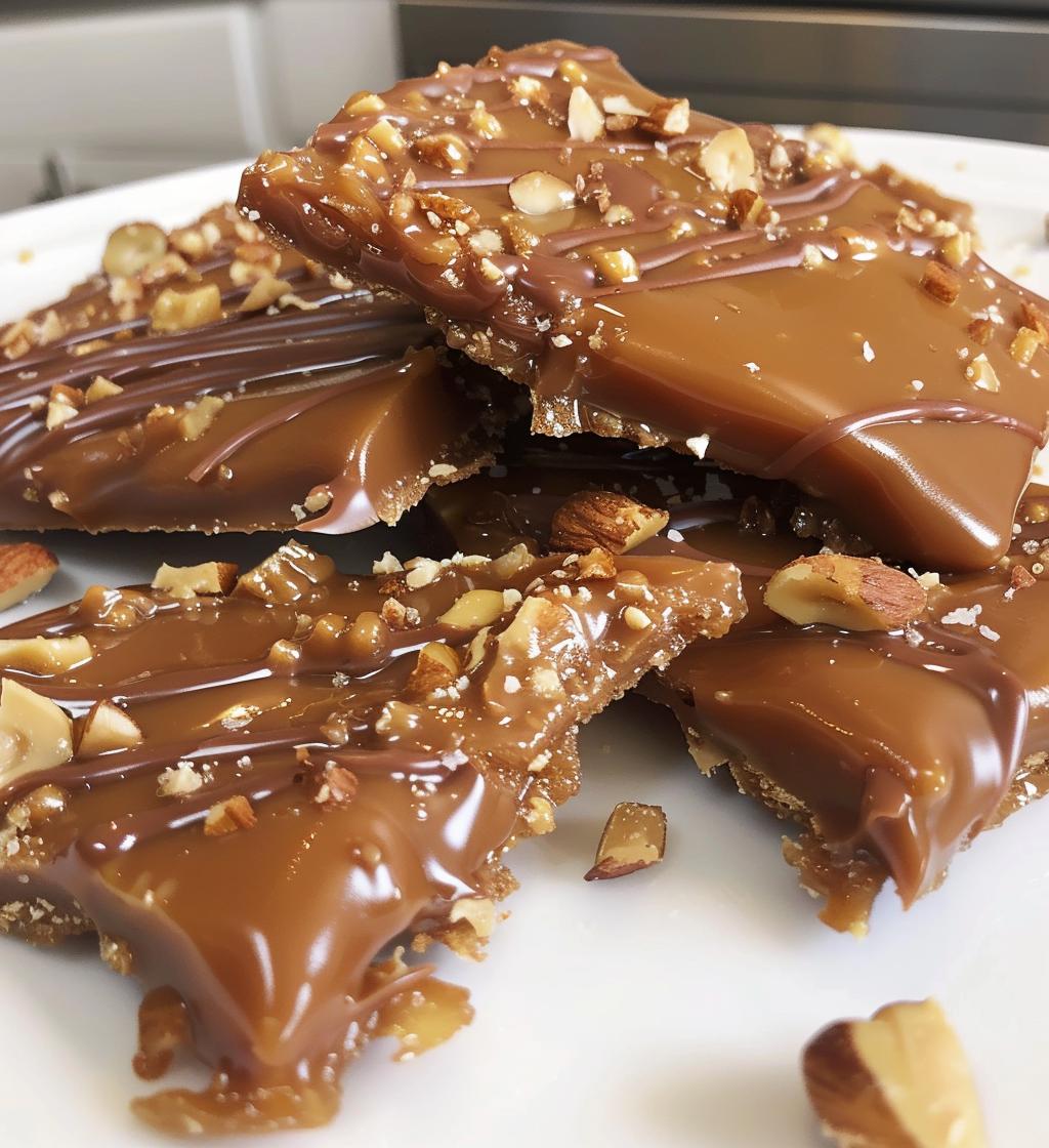 English toffee - detail 1