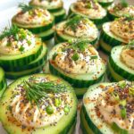 Everything Bagel Cucumber Bites