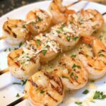 Garlic Parmesan Grilled Shrimp