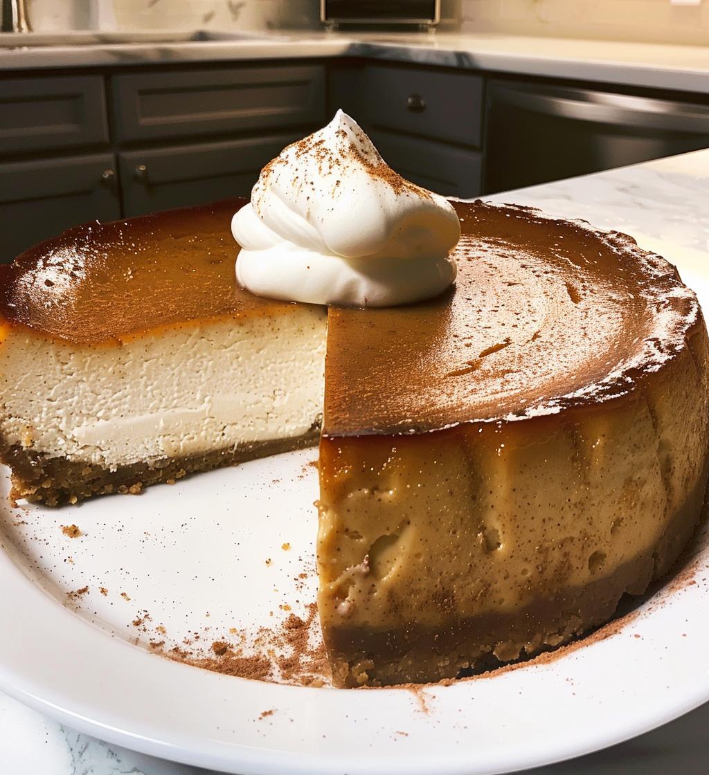 Gingerbread cheesecake - detail 1