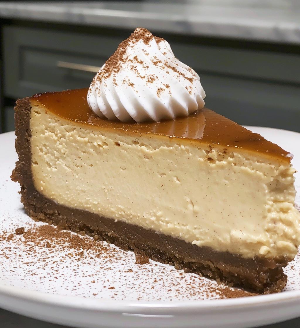 Gingerbread cheesecake