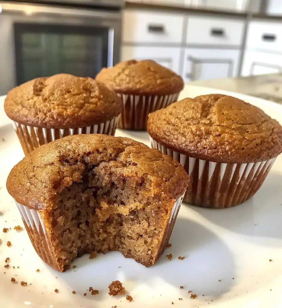 Gingerbread muffins