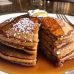 Gingerbread pancakes