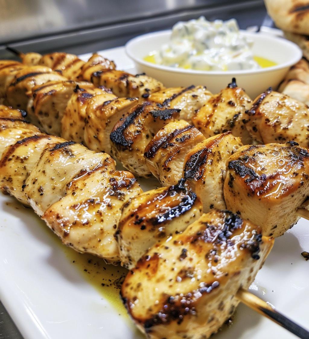 Greek Chicken Souvlaki Marinade